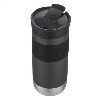 Contigo SnapSeal Byron 2.0 Thermo Stainless Steel Bottle (Thermalock Vacuum Insulation) 470ml Grey